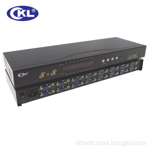 8*8 IR Remote Control VGA Matrix Switch